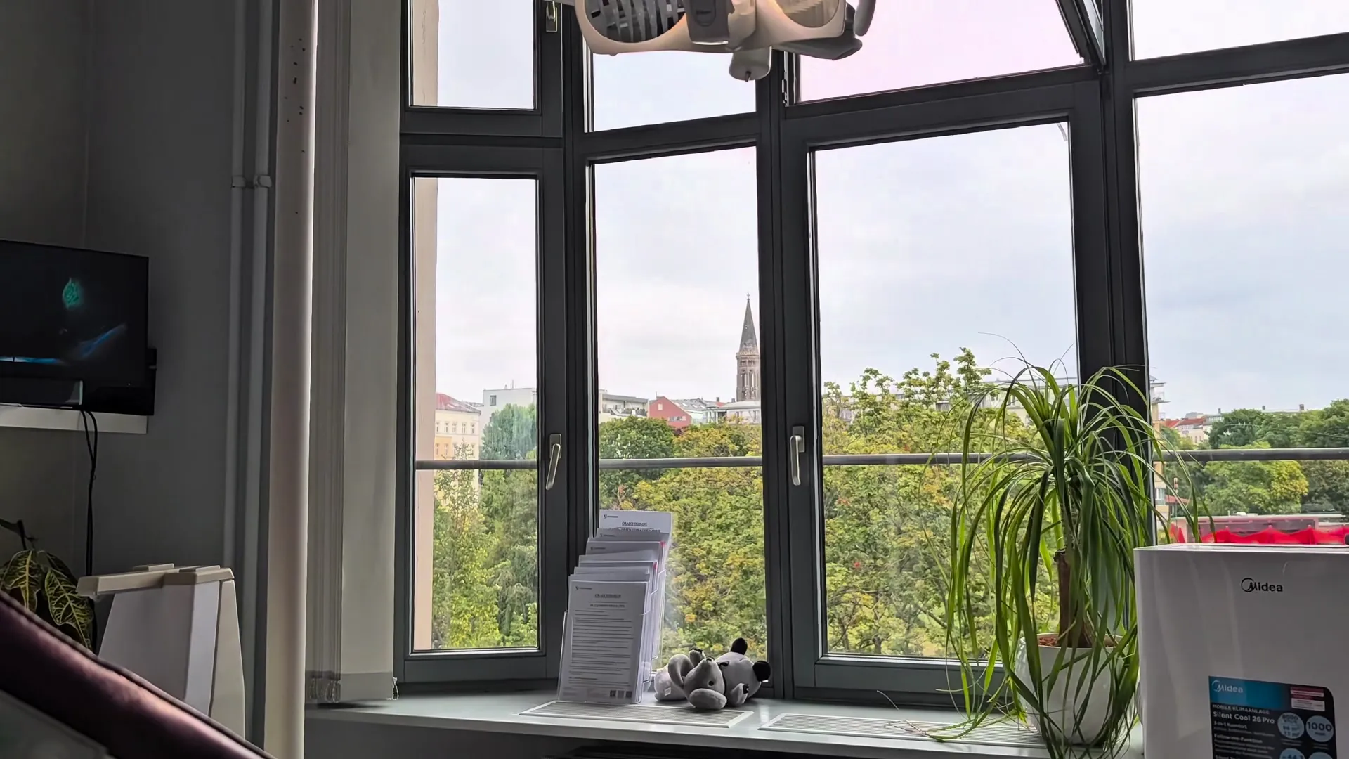 Blick aus unserem Behandlungszimmer